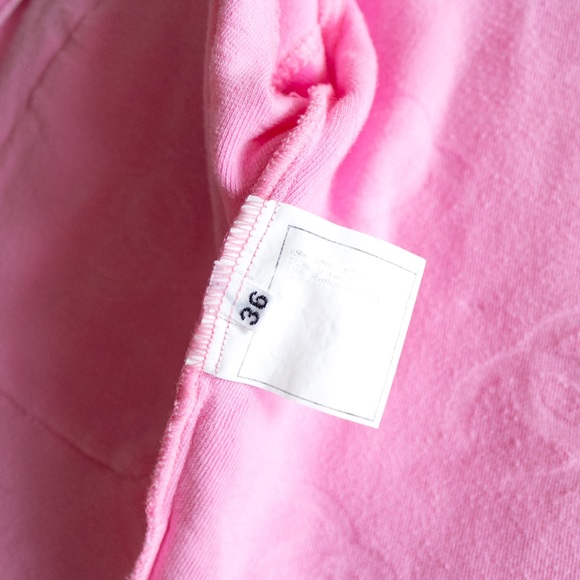Iconic Chanel Vintage Spring 1996 Pink Velour Top - Picture 14 of 15